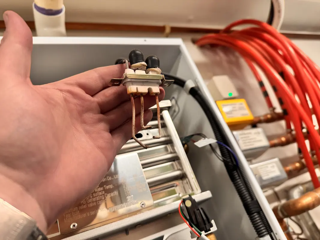 Navien Boiler Flame Rod Replacement